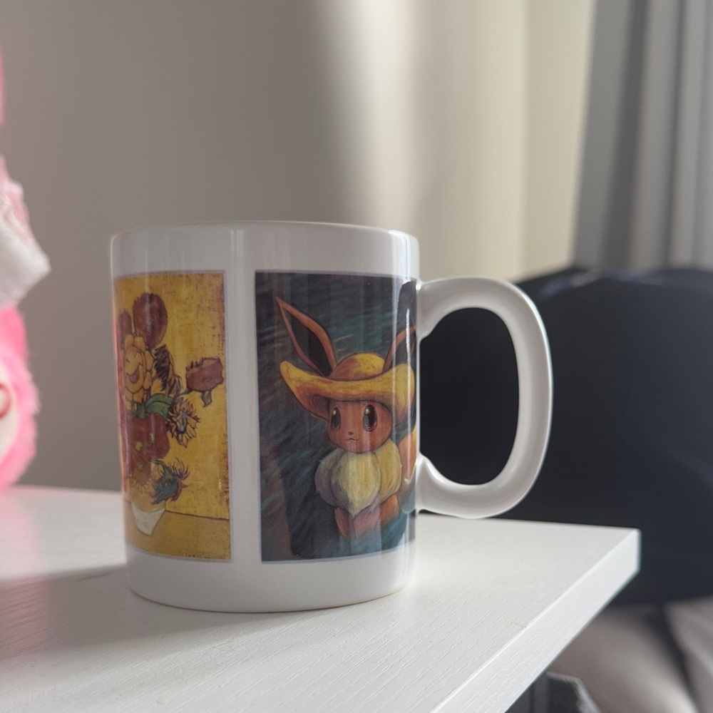 Pokemon x van gogh museum mug